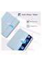 iPad Air 5/4 10.9 Inch Case 2022 2020 with Pencil Holder, Trifold Lightweight Hard Shell Slim Smart Cover - 4