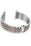Replacement Band Compatible with Apple Watch 45mm/44mm/42mm, Stainless Steel Solid Strap - 7