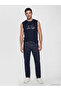 Esvab • Modern & Distinctive Zero Roba Collar Printed Men's Sleeveless T-Shirt - 2