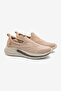 Women JOLIS Memory Foam Slip-On Running Shoes-Taupe\Dgrey - 4