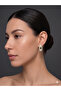 26vpk04 - zircon stone plate earrings - 2