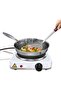 1000W Single Electric Hot Plate with Adjustable Thermostat Portable Cooking Burner White - 7