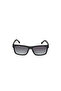 Shiny Black Uv400 Injected Male Sunglasses - 2