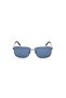 Shiny Antiqued Dark Nickeltin Polarized Metal Male Sunglasses - 2
