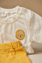 Lion Printed Baby Boy Summer 2-Piece Set Top and Bottom - 3