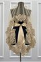 Vanilya Vip Luxury Bridal Veil Set, Appliqued Henna Night Veil Cover 6 Piece Set - 3
