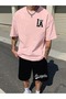 Unisex Oversize Shorts Set Short Sleeve T-Shirt Comfortable Fit Summer Casual Sports
