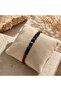 Blk-3036 Onyx & Hematite Stone Braided Leather Men's Bracelet |   Eos Collective - 3
