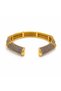 Valery Colorful Stone Cuff Bracelet-Lilac - 2