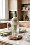 Ice Bottle Detox Water Bottle with Straw 1300 ml - 2