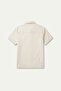 Regular Fit Resort Collar Cotton Short Sleeve Beige Shirt H6156Ax26Sm - 2