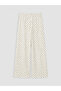 Polka dot wide leg girls' sweatpants - 2