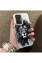 Poco F7 5g Compatible Silicone Edge Hard Back Case Couple Phone Case Lion Pattern - 3