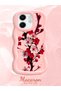 Infinix Smart 9 Compatible Case Camera Protector Pink Silicone Couple Phone Case Cover Floral Pattern - 2
