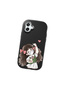 Samsung Galaxy A07 Compatible Case Camera Protective Black Silicone Couple Phone Case Girl Patterned - 3