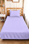 Lila Minimal Young Room Single Pique Set - Pastel Quilted 160X220 cm Summer Bedspread - 6