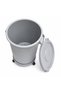 Garbage Drum With Dolly And Lid 80 LTR - 3