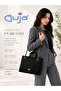 C3014 Pleated Alcantra Chain Hand and Shoulder Bag