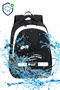 Waddell Imported Quality Waterproof Luxury Primary School Middle School Backpack Wallet Gift-26911 - 2