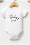 100% Cotton Baby Bodysuit - Baby 2027 Bodysuit - Baby Bodysuit Badi - Written Bodysuit