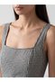 Alita city: u-neck plaid dress with a cinched waist – stand out from the crowd. - 3
