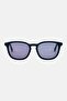 Women GA00017 96N Square Sunglasses, Drak Green
