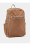 Solid Backpack with Multi-Pocket
