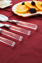 Mirella 24 Piece Cutlery Set for 6 People Transparent - 3