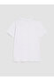 Lcwaikiki Curve White Large Size 100% Cotton Women's T-Shirt - 2