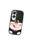 Oppo A60 Compatible Case Camera Protector Black Silicone Couple Phone Case Cute Patterned - 3