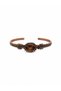 Zultanite Natural Stone, Compatible with Gemini, Libra, and Scorpio Signs, Casual, Vintage, Copper Women's Bracelet - 3