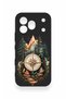 Honor 600 Pro Compatible Compass Forest Pattern Silicone Case - 2
