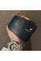 iPhone 14 Pro Compatible Silicone Edge Hard Back Case Couple Phone Case with Airplane Pattern - 4