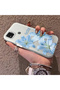 Poco C31 Compatible Silicone Edge Hard Back Case Couple Phone Case with Floral Pattern - 2