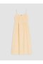 Peak New Season Yellow Plaid Dress with Straps and a Fitted Waist. - 5