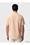 Lcwaikiki Classic Orange Regular Fit Linen Blend Men's Shirt - 4