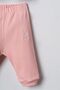 Embroidered Baby Girl Cardigan Pink Long Sleeve Pajama Set Usb3254-C-V2 - 5