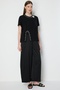 76416 Pearl Decorated Slit Look Bluz - 4