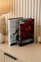 Decorative Book Box Set of 2 - Hidden Storage Box Modern Floral Pattern Home Decoration