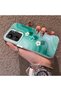 Redmi 13C Compatible Silicone Edge Hard Back Case Couple Phone Case with Floral Pattern - 2