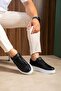 Zrc2627 - veloura thick sole lace-up men's black white sneaker - 4