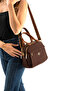 Women's Faux Leather Adjustable Crossbody Strap Smart Casual Shoulder and Hand Bag - 2