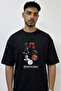 Eminem_63 Design Printed Oversize Black T-Shirt