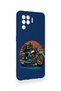Oppo Reno 5 Lite Compatible Moto Rider Patterned Silicone Case - 3