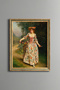 A Walk in the Park - Vintage Patterned Painting - Fine Model