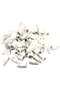 RJ45 Soft Plastic Strain Relief Boots – Cat5, Cat5e, Cat6, Cat6e – White Pack Of 100PCS