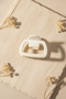 Modern Design White Color Stylish and Durable Hairpin Latch Clip - 5