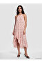 Esvab • Modern & Distinctive Halter Roba Collar Polka Dot A-Line Dress