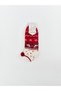 New Year's Themed Women's Non-Slip Sole Home Socks from Uzg Store for Style Enthusiasts, Pack of 2 - 2