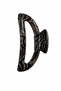 Stylish and Modern Hair Clip with Zebra Pattern Claw Clip for Women